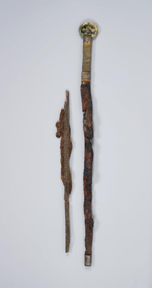 용봉황무늬 고리 자루큰칼(무령왕) 대표 이미지